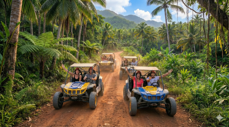 Aventura en Buggy por el campo