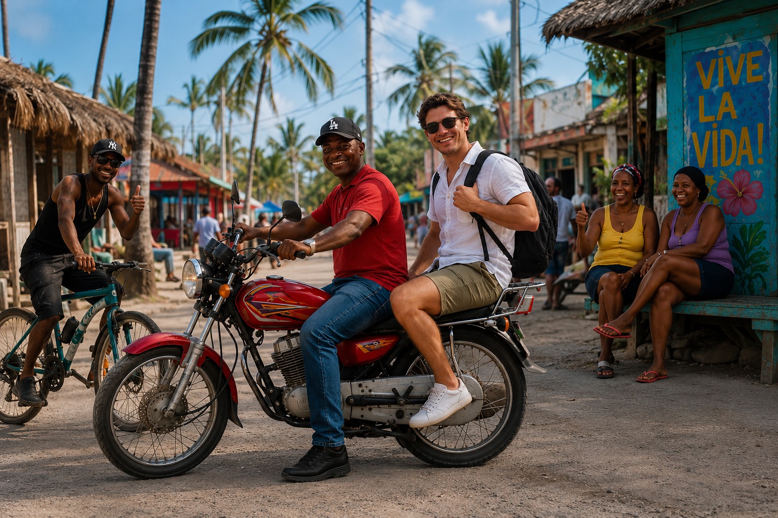 Parking spaces in Punta Cana